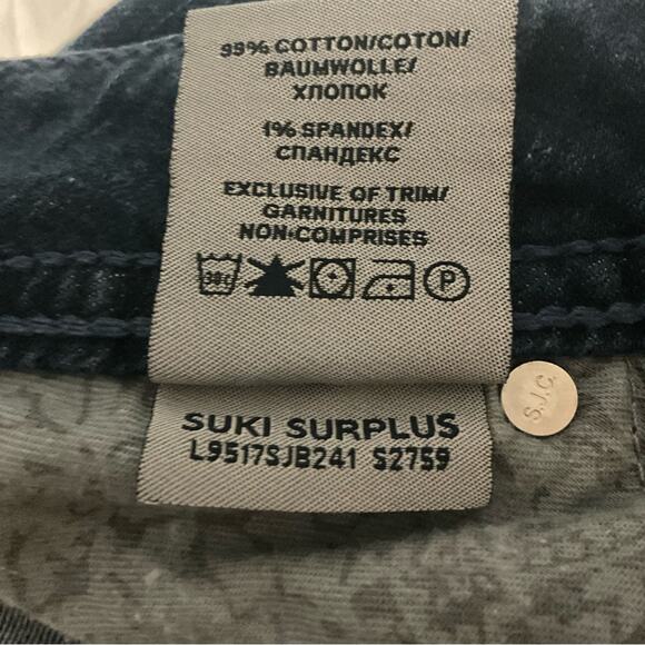 Men's Silver Suki Surplus Jeans W32/L32 Western Boho Classic Festival Rocker - Picture 10 of 12